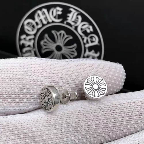 Replica Chrome Hearts Earrings For Women #1261991 $29.00 USD for Wholesale