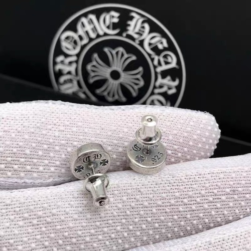 Replica Chrome Hearts Earrings For Women #1261991 $29.00 USD for Wholesale