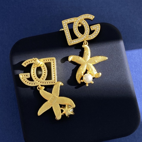 Replica Dolce & Gabbana D&G Earrings For Women #1262690 $29.00 USD for Wholesale