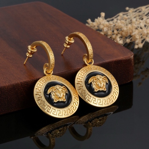 Replica Versace Earrings For Women #1262710, $29.00 USD, [ITEM#1262710], Replica Versace Earrings outlet from China