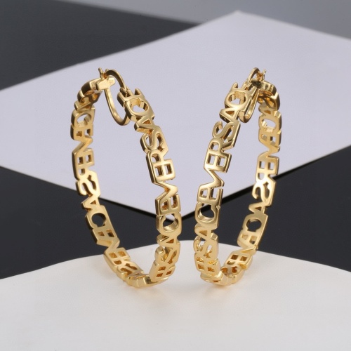 Replica Versace Earrings For Women #1262712 $34.00 USD for Wholesale