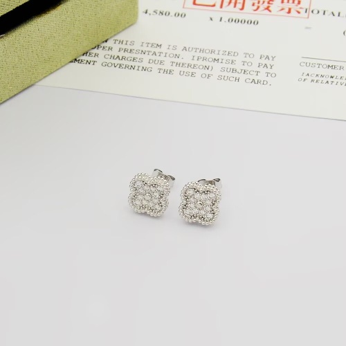 Replica Van Cleef &amp; Arpels Earrings For Women #1262760, $25.00 USD, [ITEM#1262760], Replica Van Cleef &amp; Arpels Earrings outlet from China