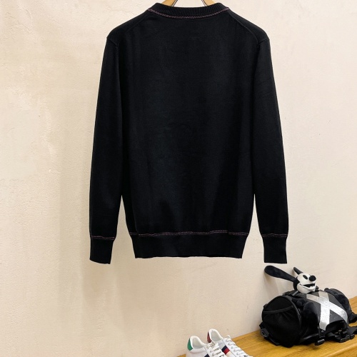 Replica LOEWE Sweaters Long Sleeved For Men #1262845 $76.00 USD for Wholesale