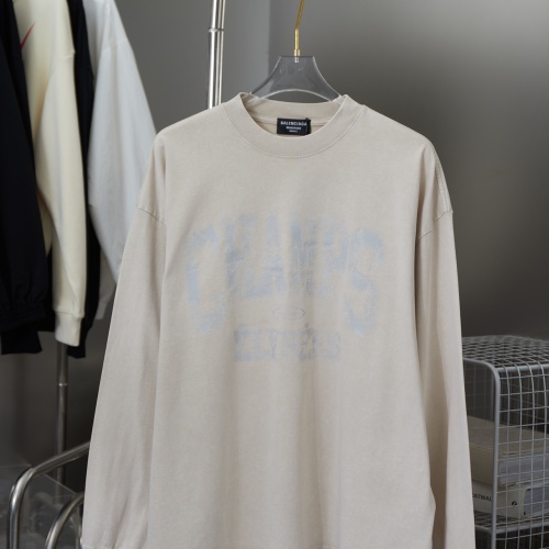 Replica Balenciaga T-Shirts Long Sleeved For Unisex #1262863, $60.00 USD, [ITEM#1262863], Replica Balenciaga T-Shirts outlet from China