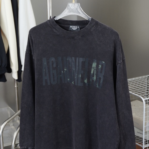 Replica Balenciaga T-Shirts Long Sleeved For Unisex #1262864, $60.00 USD, [ITEM#1262864], Replica Balenciaga T-Shirts outlet from China