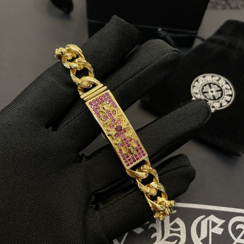 Replica Chrome Hearts Bracelets For Unisex #1262923 $56.00 USD for Wholesale