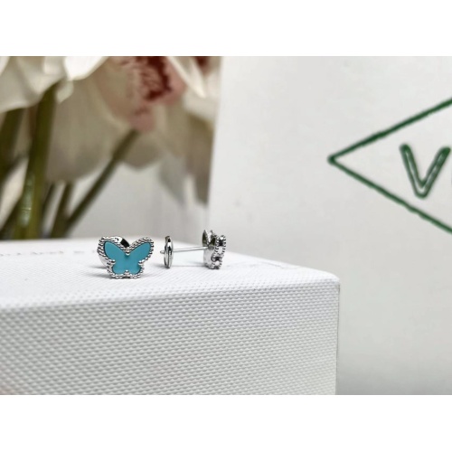 Replica Van Cleef & Arpels Earrings For Women #1262973 $40.00 USD for Wholesale