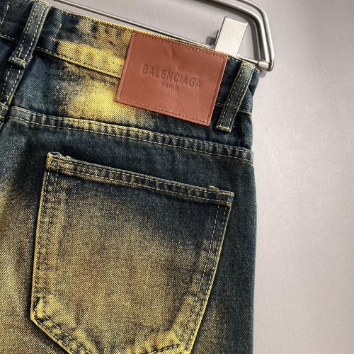 Replica Balenciaga Jeans For Men #1263073 $82.00 USD for Wholesale