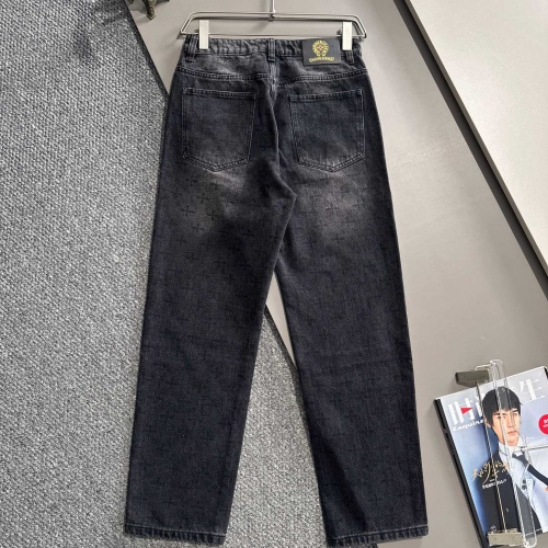 Replica Chrome Hearts Jeans For Men #1263298 $82.00 USD for Wholesale