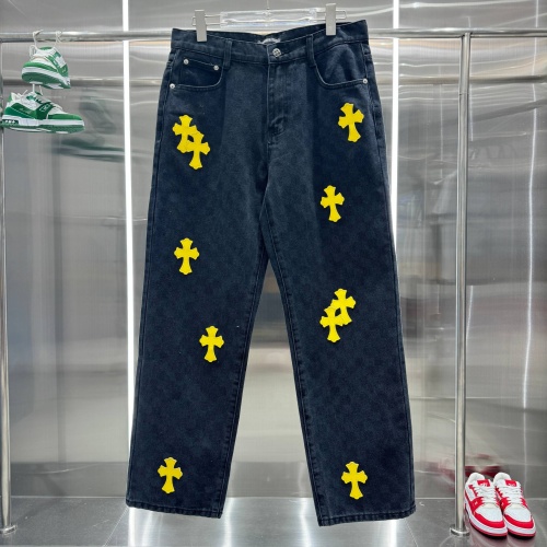 Replica Chrome Hearts Jeans For Unisex #1263304, $60.00 USD, [ITEM#1263304], Replica Chrome Hearts Jeans outlet from China