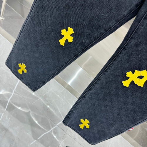 Replica Chrome Hearts Jeans For Unisex #1263304 $60.00 USD for Wholesale