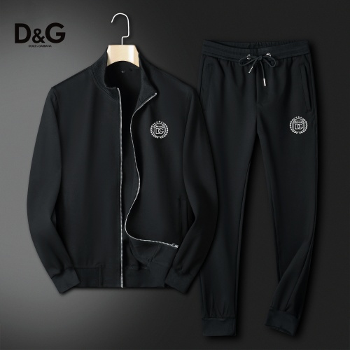 Replica Dolce &amp; Gabbana D&amp;G Tracksuits Long Sleeved For Men #1263388, $80.00 USD, [ITEM#1263388], Replica Dolce &amp; Gabbana D&amp;G Tracksuits outlet from China