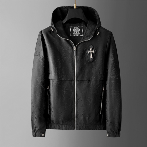 Replica Chrome Hearts Jackets Long Sleeved For Men #1263415, $72.00 USD, [ITEM#1263415], Replica Chrome Hearts Jackets outlet from China