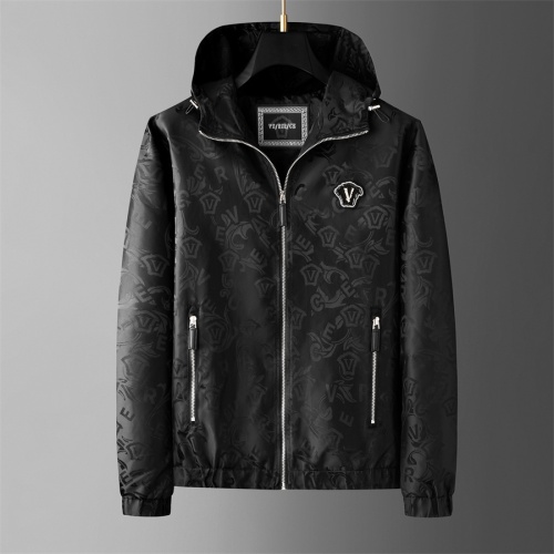 Replica Versace Jackets Long Sleeved For Men #1263417, $72.00 USD, [ITEM#1263417], Replica Versace Jackets outlet from China