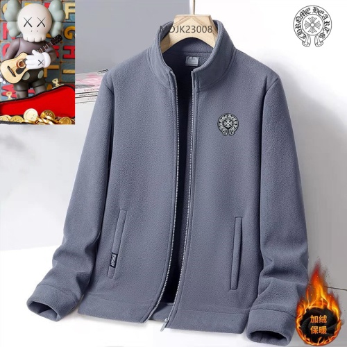 Replica Chrome Hearts Jackets Long Sleeved For Men #1263471, $64.00 USD, [ITEM#1263471], Replica Chrome Hearts Jackets outlet from China