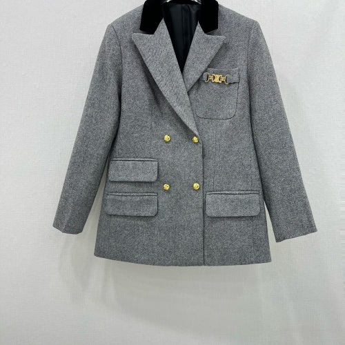 Replica Celine Jackets Long Sleeved For Women #1263651, $132.00 USD, [ITEM#1263651], Replica Celine Jackets outlet from China