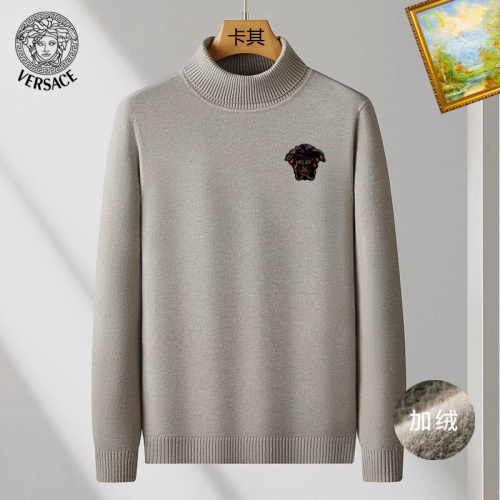 Replica Versace Sweaters Long Sleeved For Men #1263679, $48.00 USD, [ITEM#1263679], Replica Versace Sweaters outlet from China