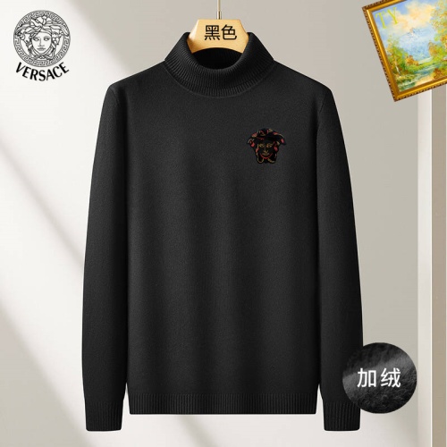 Replica Versace Sweaters Long Sleeved For Men #1263681, $48.00 USD, [ITEM#1263681], Replica Versace Sweaters outlet from China