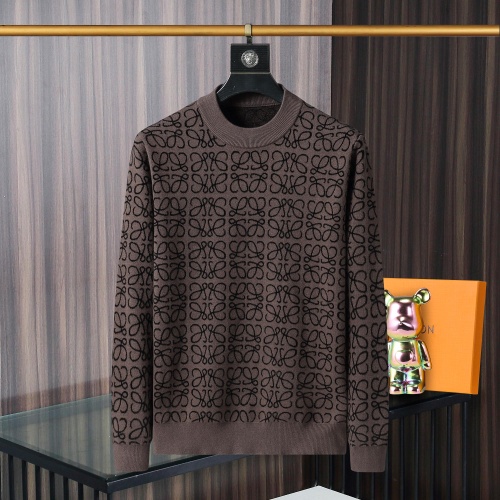 Replica LOEWE Sweaters Long Sleeved For Men #1263757, $48.00 USD, [ITEM#1263757], Replica LOEWE Sweaters outlet from China