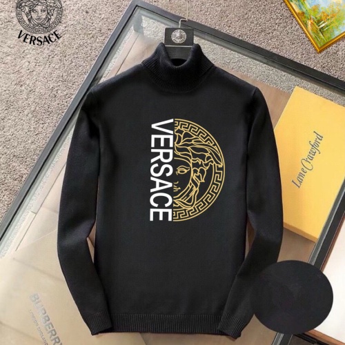 Replica Versace Sweaters Long Sleeved For Men #1263811, $42.00 USD, [ITEM#1263811], Replica Versace Sweaters outlet from China