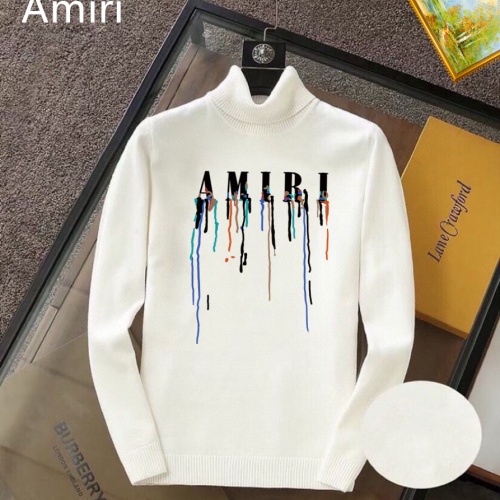 Replica Amiri Sweaters Long Sleeved For Men #1263812, $42.00 USD, [ITEM#1263812], Replica Amiri Sweaters outlet from China