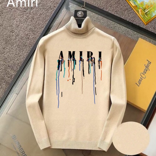 Replica Amiri Sweaters Long Sleeved For Men #1263813, $42.00 USD, [ITEM#1263813], Replica Amiri Sweaters outlet from China