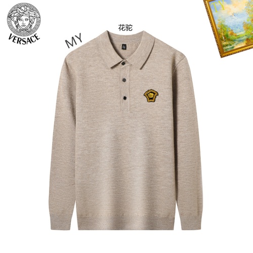 Replica Versace Sweaters Long Sleeved For Men #1263888, $42.00 USD, [ITEM#1263888], Replica Versace Sweaters outlet from China