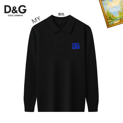 Replica Dolce &amp; Gabbana D&amp;G Sweaters Long Sleeved For Men #1263907, $42.00 USD, [ITEM#1263907], Replica Dolce &amp; Gabbana D&amp;G Sweaters outlet from China