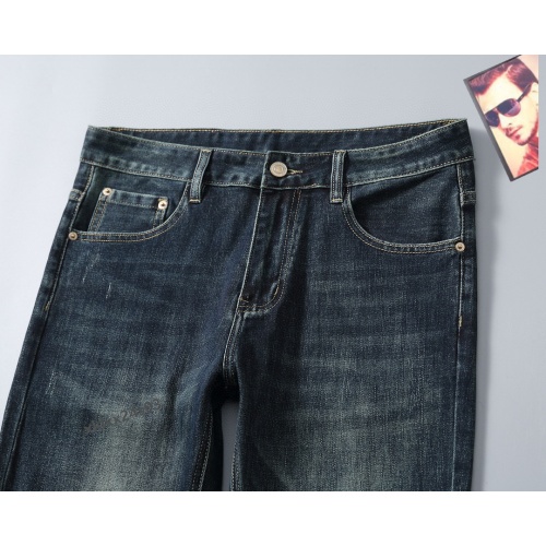 Replica Balenciaga Jeans For Men #1263914 $42.00 USD for Wholesale