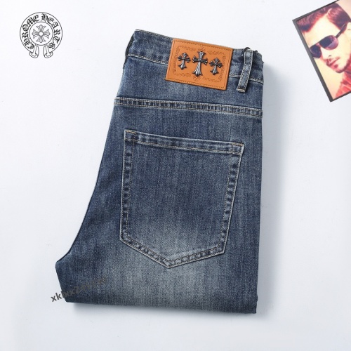 Replica Chrome Hearts Jeans For Men #1263920, $42.00 USD, [ITEM#1263920], Replica Chrome Hearts Jeans outlet from China