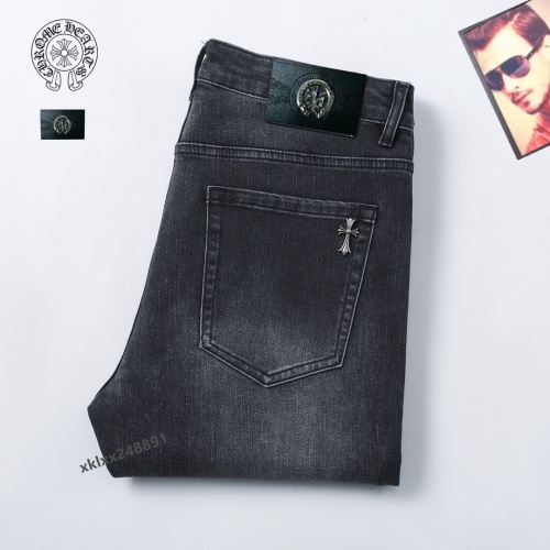 Replica Chrome Hearts Jeans For Men #1263924, $42.00 USD, [ITEM#1263924], Replica Chrome Hearts Jeans outlet from China