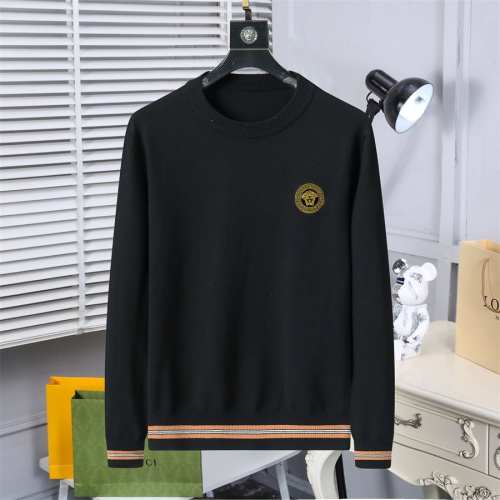 Replica Versace Sweaters Long Sleeved For Men #1263965, $45.00 USD, [ITEM#1263965], Replica Versace Sweaters outlet from China