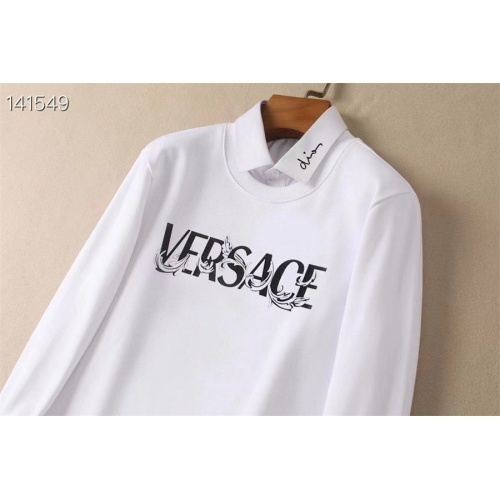 Replica Versace Hoodies Long Sleeved For Men #1264034 $48.00 USD for Wholesale