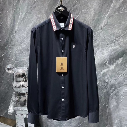 Replica Burberry Shirts Long Sleeved For Men #1264088, $42.00 USD, [ITEM#1264088], Replica Burberry Shirts outlet from China