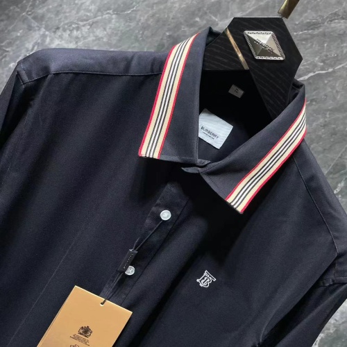 Replica Burberry Shirts Long Sleeved For Men #1264088 $42.00 USD for Wholesale