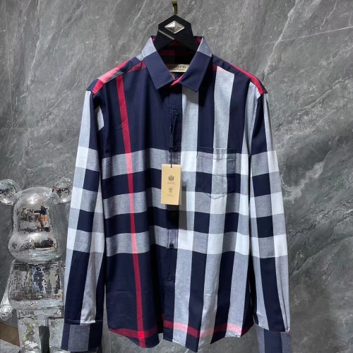 Replica Burberry Shirts Long Sleeved For Men #1264092, $42.00 USD, [ITEM#1264092], Replica Burberry Shirts outlet from China