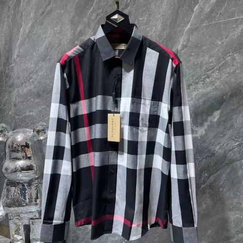 Replica Burberry Shirts Long Sleeved For Men #1264093, $42.00 USD, [ITEM#1264093], Replica Burberry Shirts outlet from China