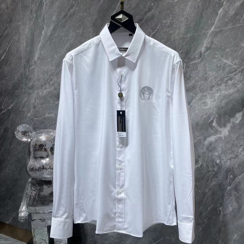 Replica Versace Shirts Long Sleeved For Men #1264094, $42.00 USD, [ITEM#1264094], Replica Versace Shirts outlet from China