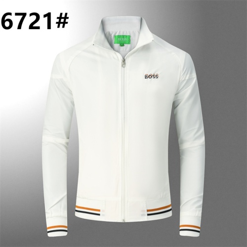 Replica Boss Jackets Long Sleeved For Men #1264138, $39.00 USD, [ITEM#1264138], Replica Boss Jackets outlet from China