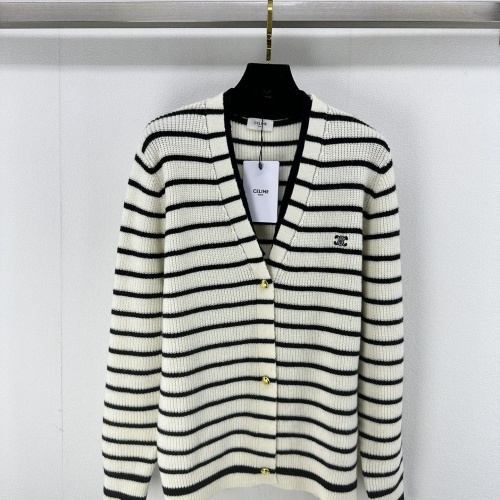 Replica Celine Sweaters Long Sleeved For Women #1264158, $96.00 USD, [ITEM#1264158], Replica Celine Sweaters outlet from China