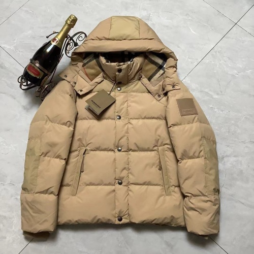 Replica Burberry Down Feather Coat Long Sleeved For Men #1264255, $202.00 USD, [ITEM#1264255], Replica Burberry Down Feather Coat outlet from China