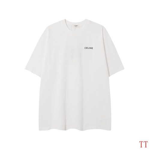 Celine T-Shirts Short Sleeved For Unisex #1264276