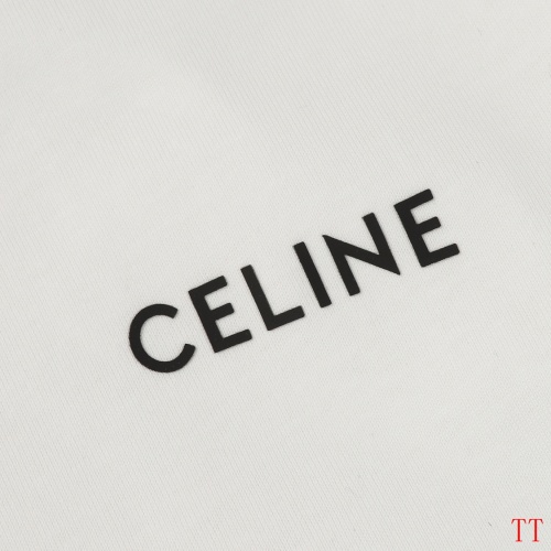 Replica Celine T-Shirts Short Sleeved For Unisex #1264276 $32.00 USD for Wholesale