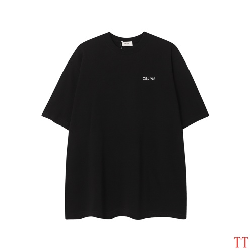 Replica Celine T-Shirts Short Sleeved For Unisex #1264277, $32.00 USD, [ITEM#1264277], Replica Celine T-Shirts outlet from China