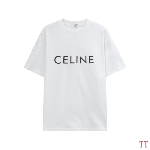 Replica Celine T-Shirts Short Sleeved For Unisex #1264278, $32.00 USD, [ITEM#1264278], Replica Celine T-Shirts outlet from China