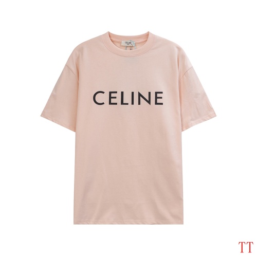 Replica Celine T-Shirts Short Sleeved For Unisex #1264280, $32.00 USD, [ITEM#1264280], Replica Celine T-Shirts outlet from China