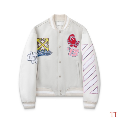 Replica Off-White Jackets Long Sleeved For Unisex #1264319, $96.00 USD, [ITEM#1264319], Replica Off-White Jackets outlet from China