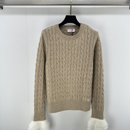 Replica Valentino Sweaters Long Sleeved For Women #1264330, $105.00 USD, [ITEM#1264330], Replica Valentino Sweaters outlet from China