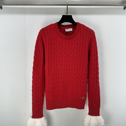 Replica Valentino Sweaters Long Sleeved For Women #1264333, $105.00 USD, [ITEM#1264333], Replica Valentino Sweaters outlet from China