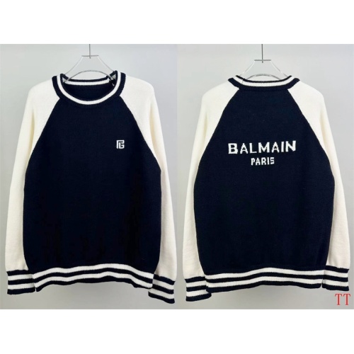 Replica Balmain Sweaters Long Sleeved For Unisex #1264341, $48.00 USD, [ITEM#1264341], Replica Balmain Sweaters outlet from China